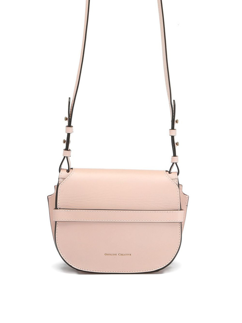 OFFICINE CREATIVE saddle belt-buckle shoulder bag outlook