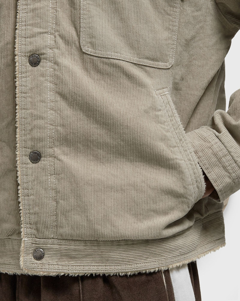 Sherpa Lined Corduroy Trucker Jacket 4