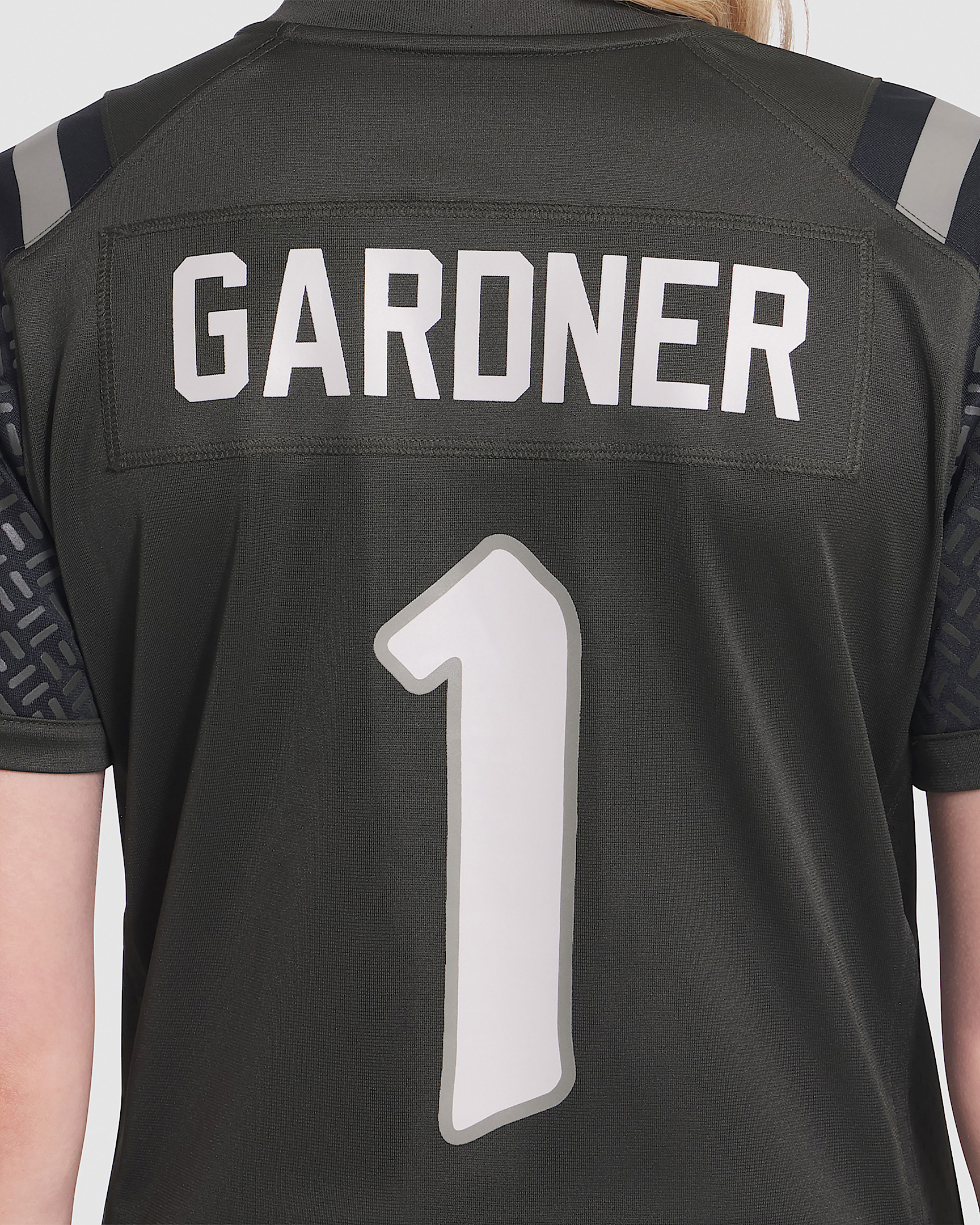 Sauce Gardner New York Jets Rivalries Collection Women’s Nike NFL Game Jersey - 4