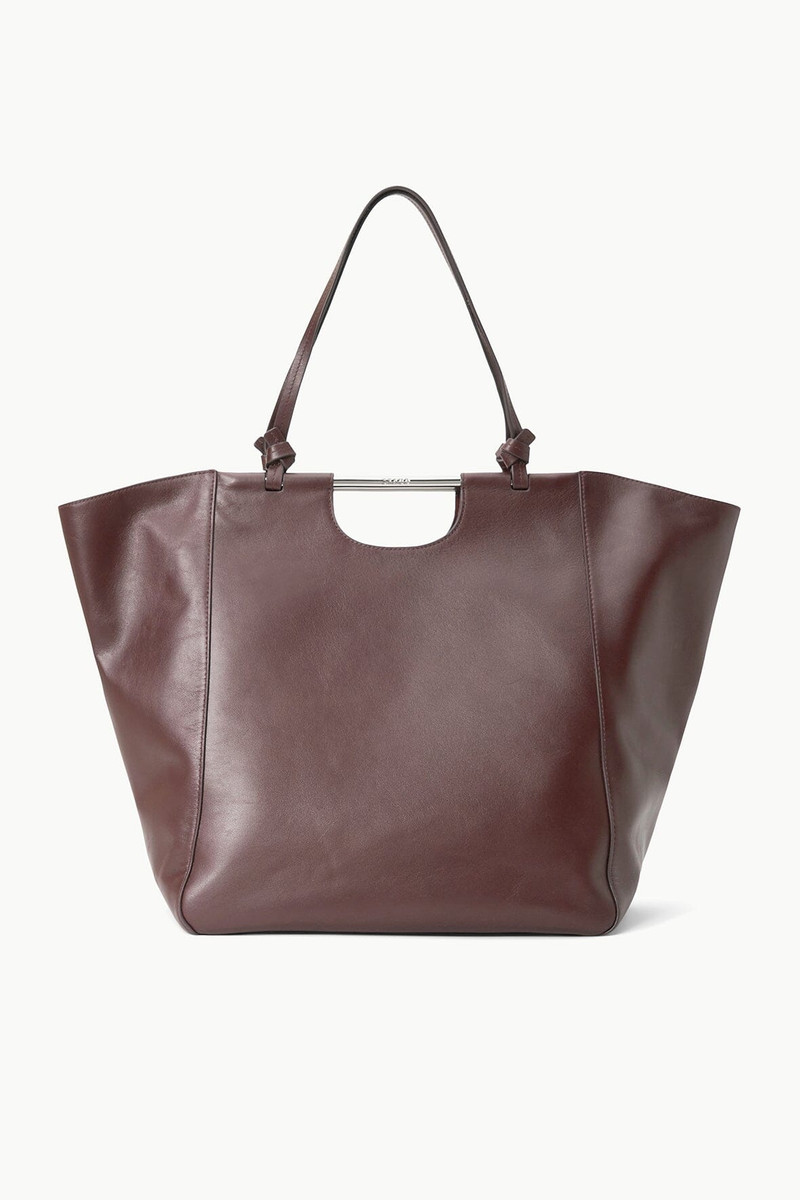 STAUD MAR TOTE RAISIN 1