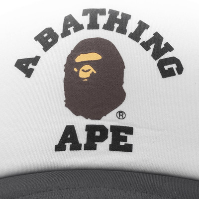 A BATHING APE® COLLEGE MESH CAP - BLACK outlook