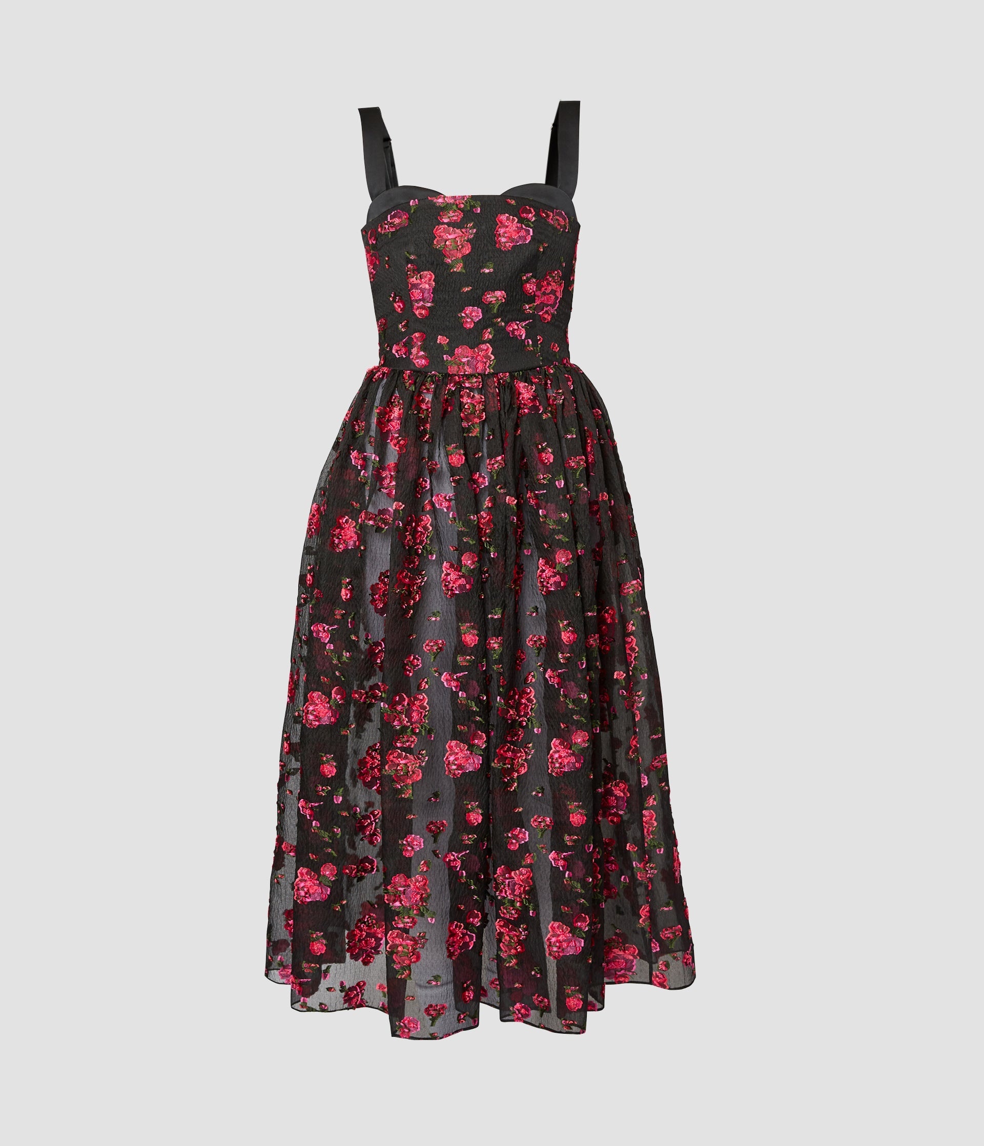 Erdem SLEEVELESS ANKLE LENGTH DRESS | REVERSIBLE