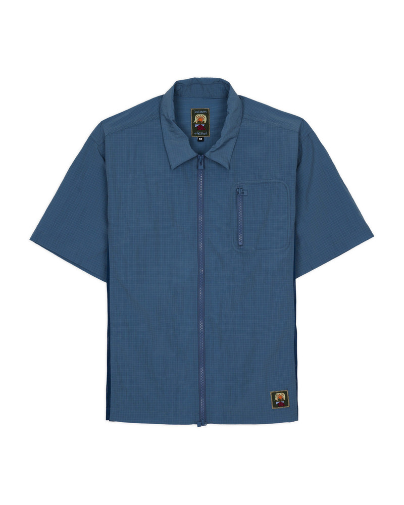 Nylon Equipment Hitting Shirt - Slate Blue 1