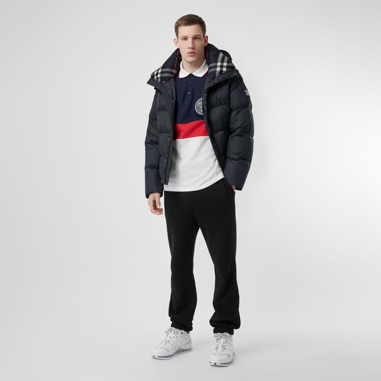 Detachable Sleeve Hooded Puffer Jacket - 2