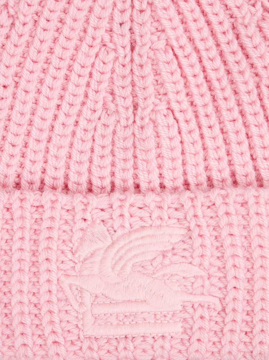 WOOL HAT WITH LOGO - 3