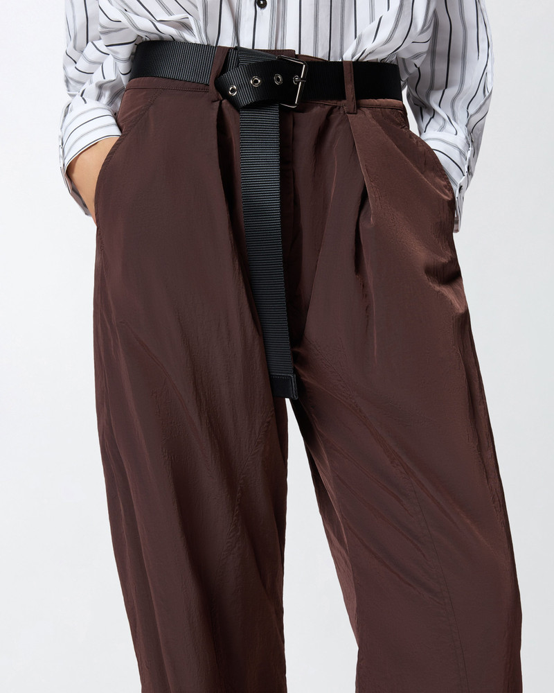 LOOSE-FIT TROUSERS WITH BELT 6