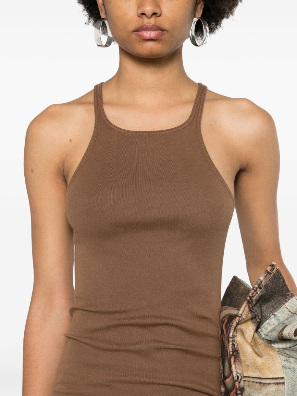 Racer Back cotton dress - 5
