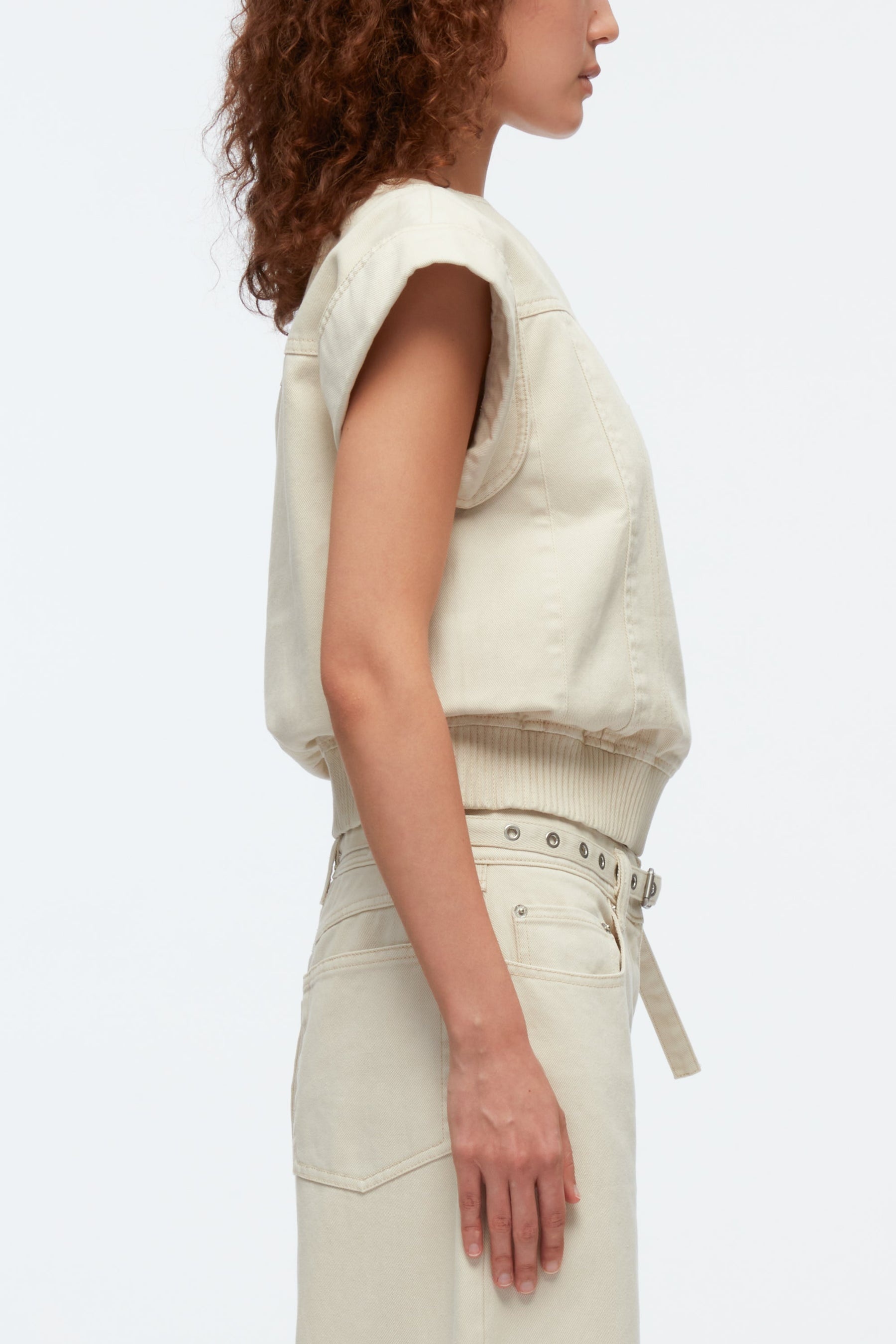 Deconstructed Denim Top - 3