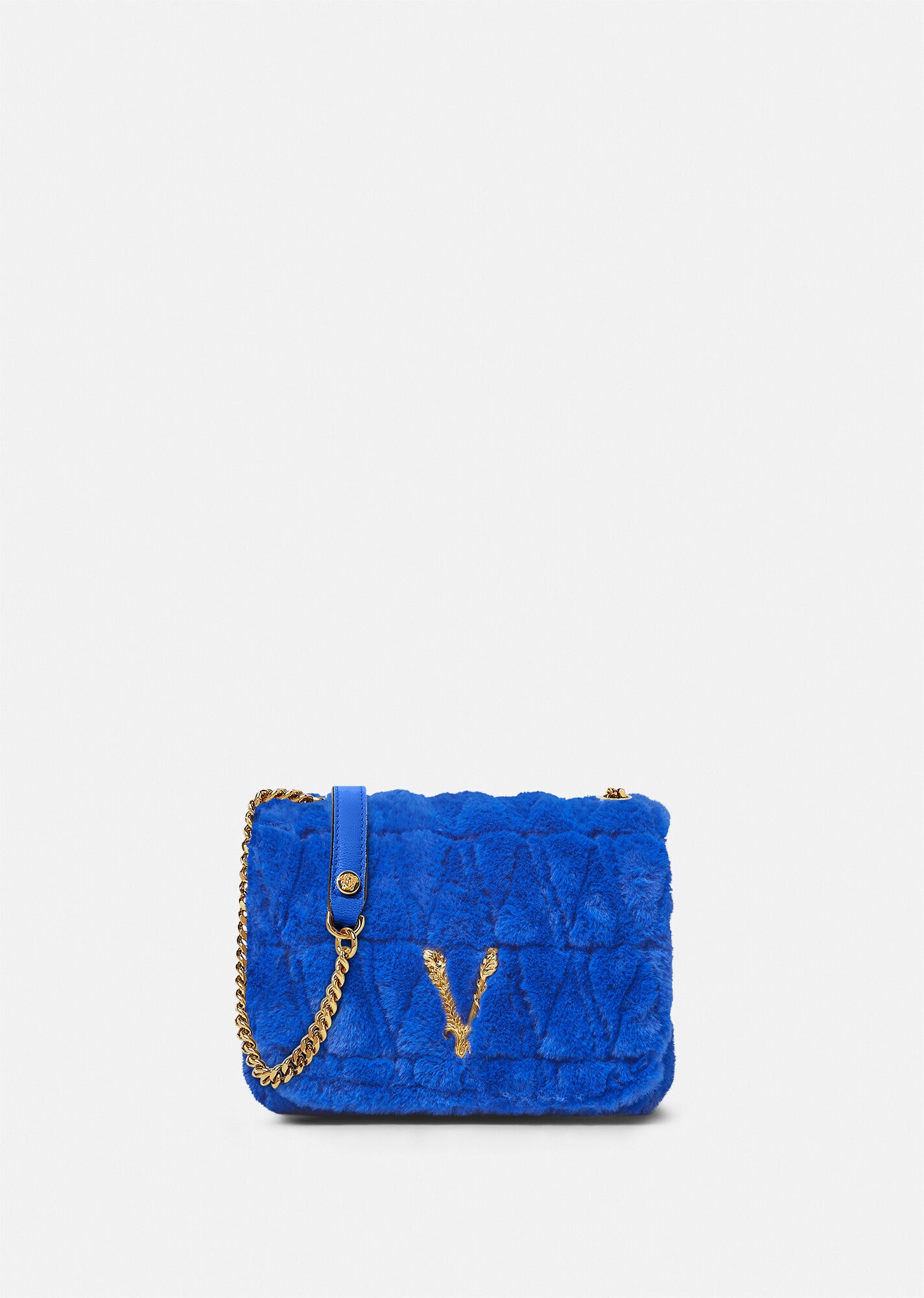 Virtus Faux Fur Evening Bag - 1