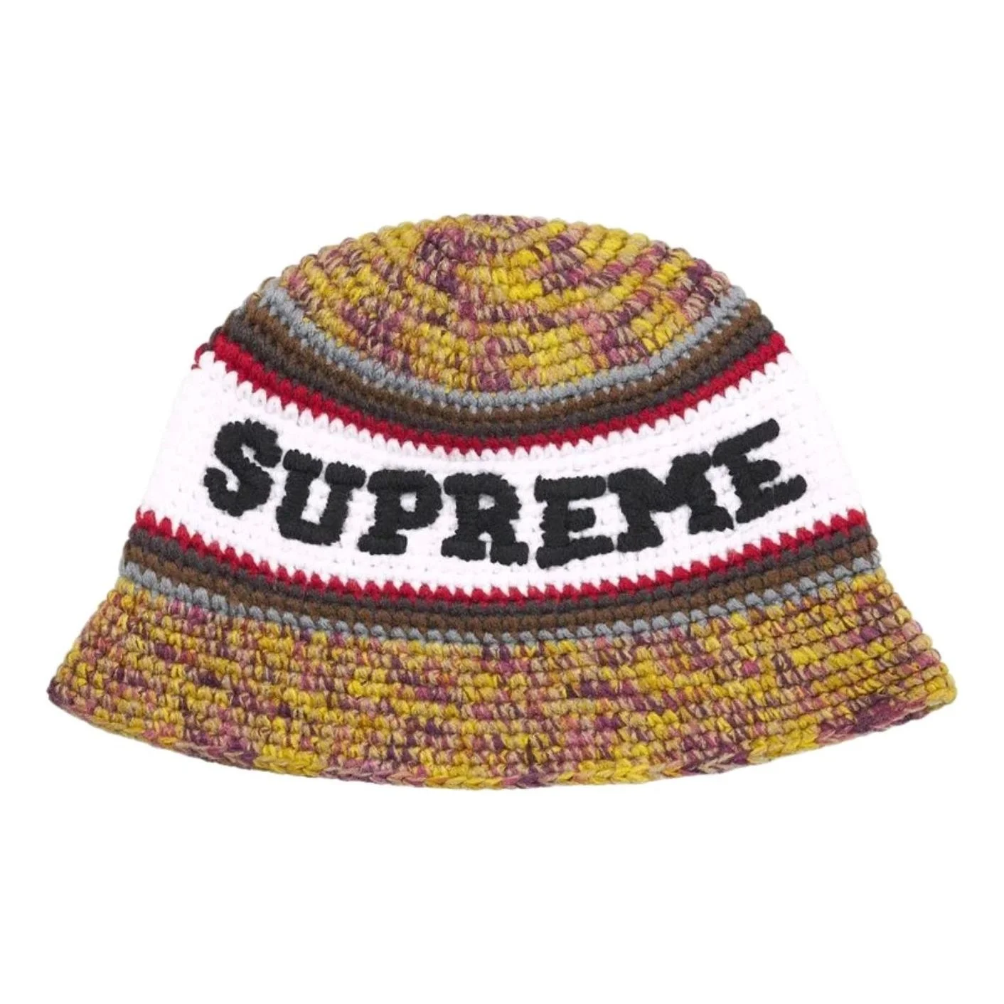 Supreme SS26 Knit Logo Crusher 'Yellow' SUP-SS26-1030-YEL - 1