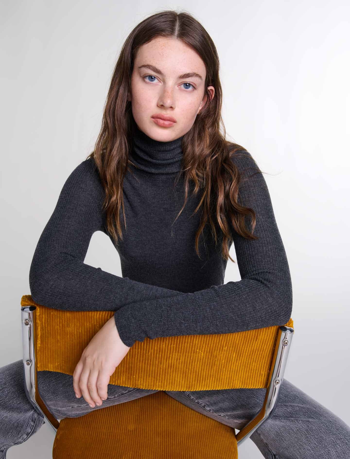Wool and silk jumper - 7