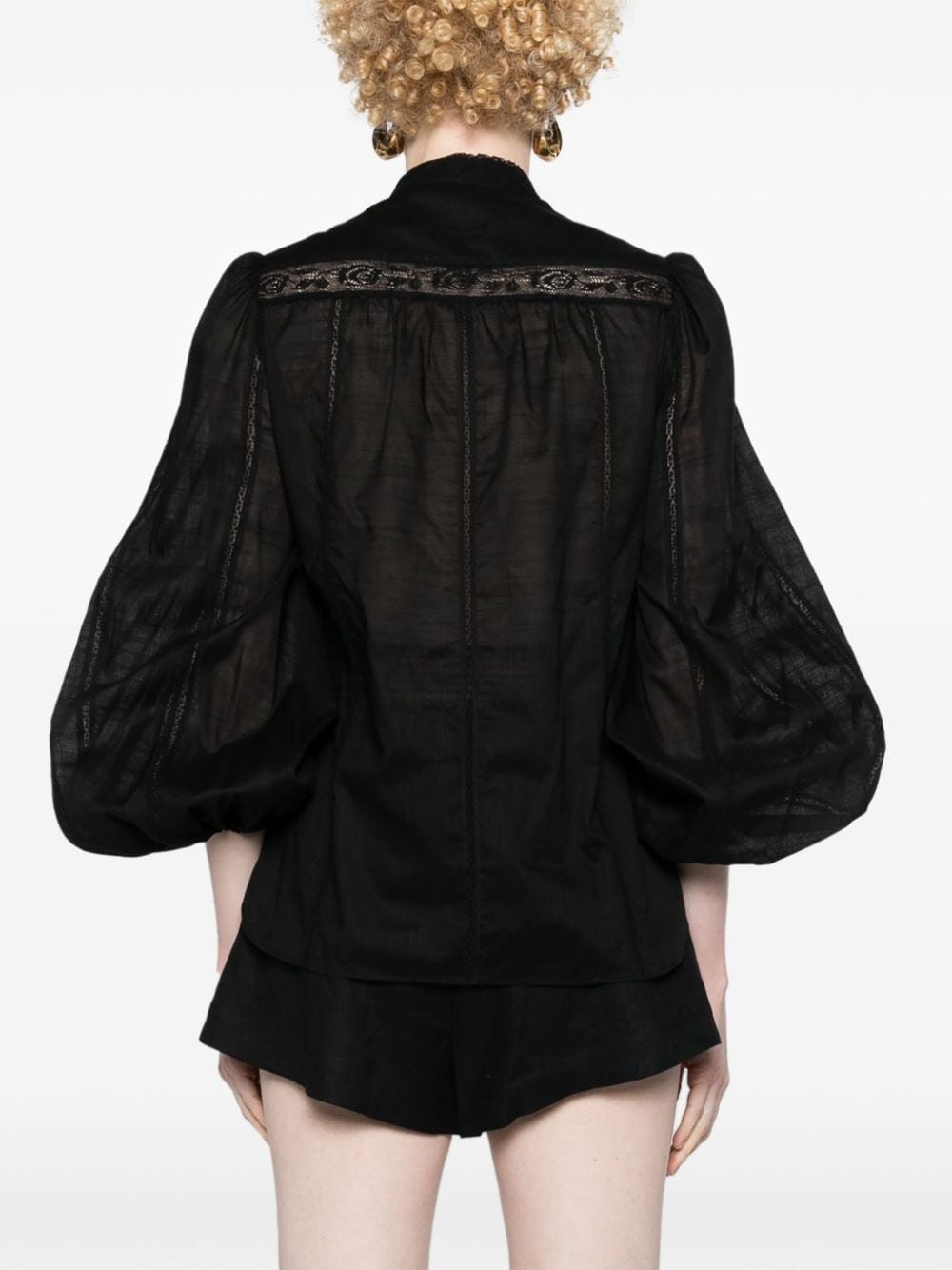 Zimmermann Lace trim Shirt - 2