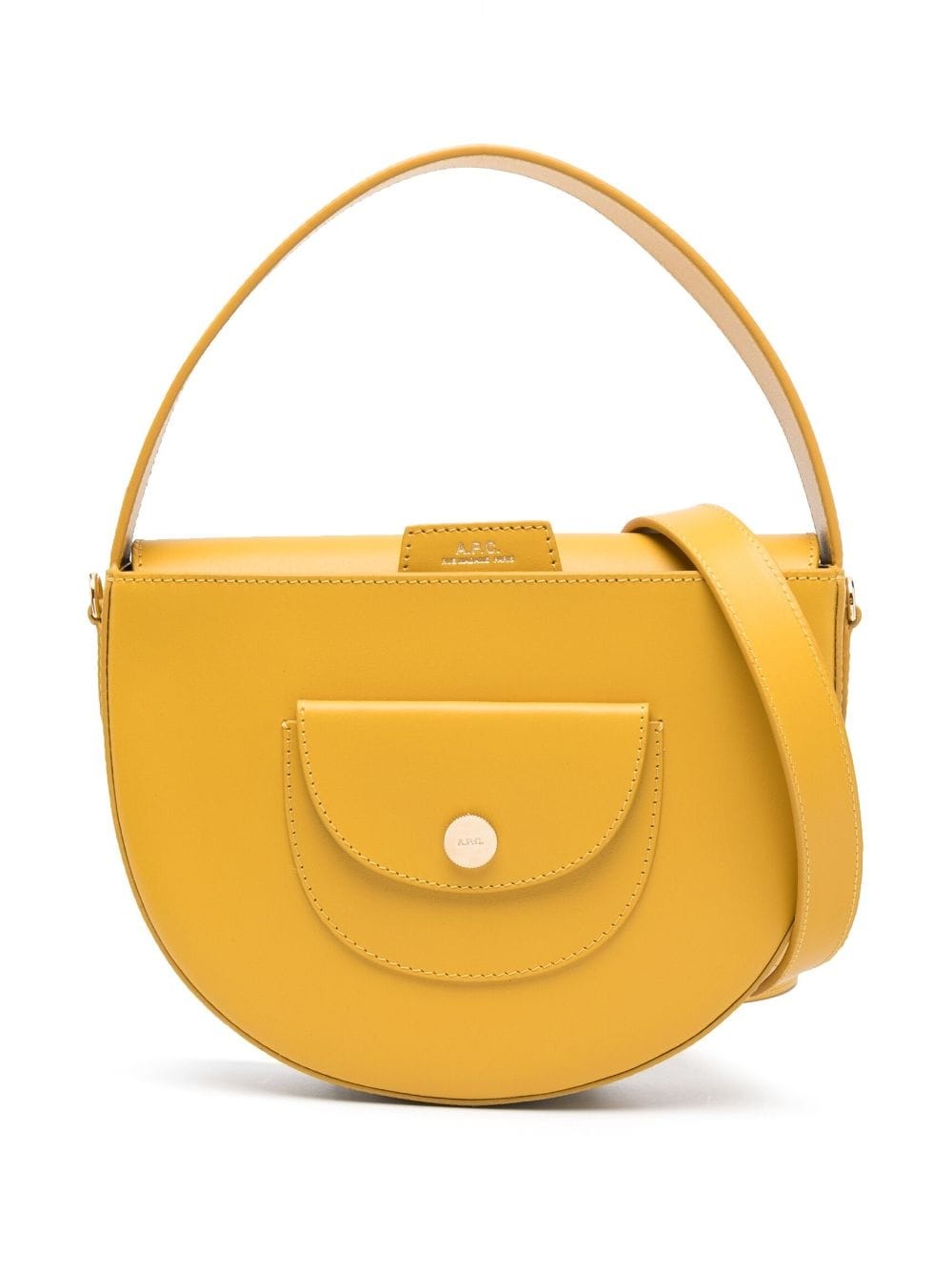 small Le Pocket leather tote bag - 1
