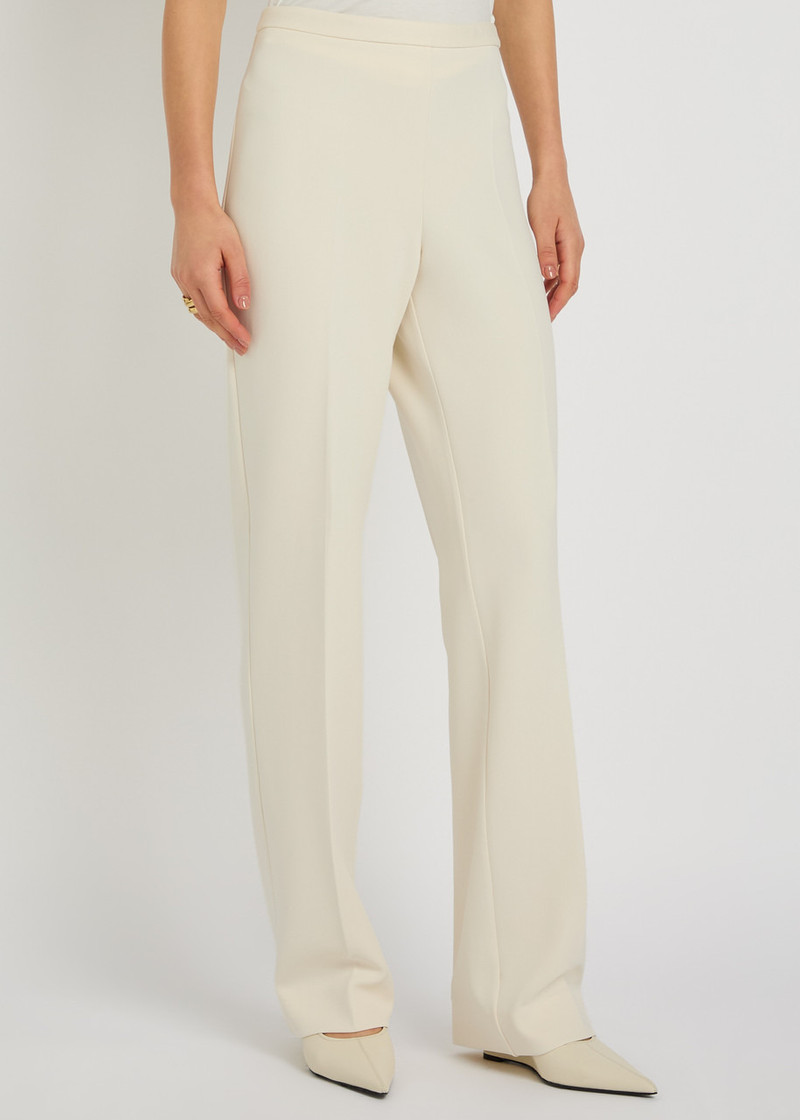 Another Tomorrow Another Tomorrow Straight-leg Jersey Trousers outlook