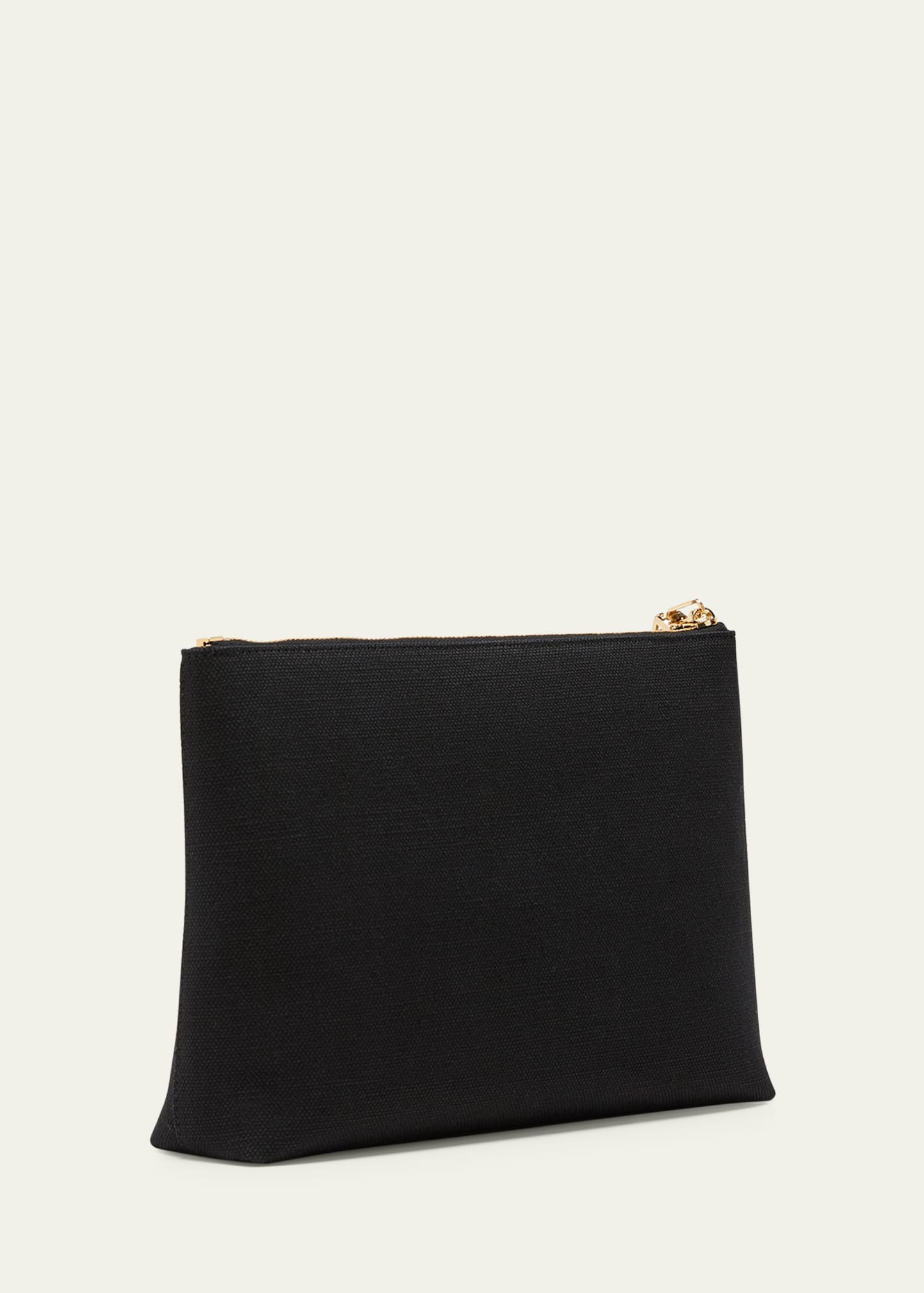 Travel Logo Canvas Pouch Wristlet - 3