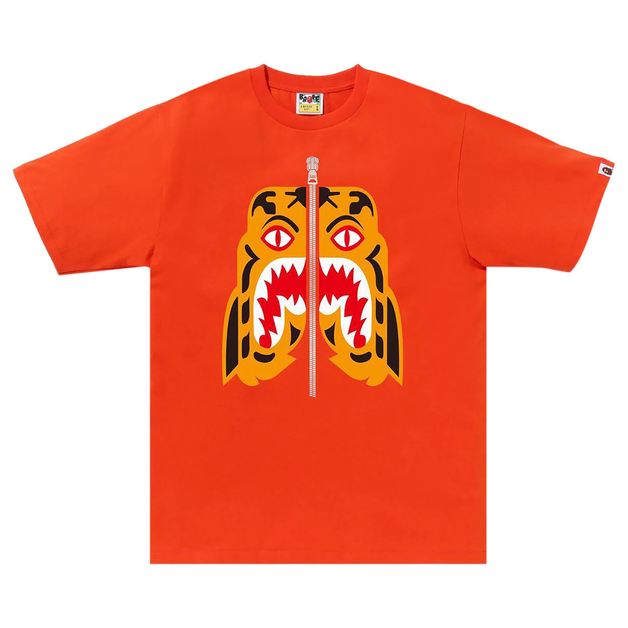 BAPE Tiger Tee 'Orange' - 1