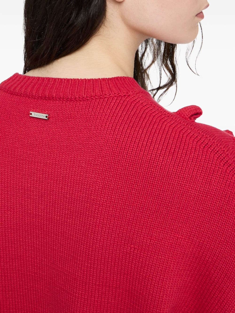 cropped loop jumper - 5