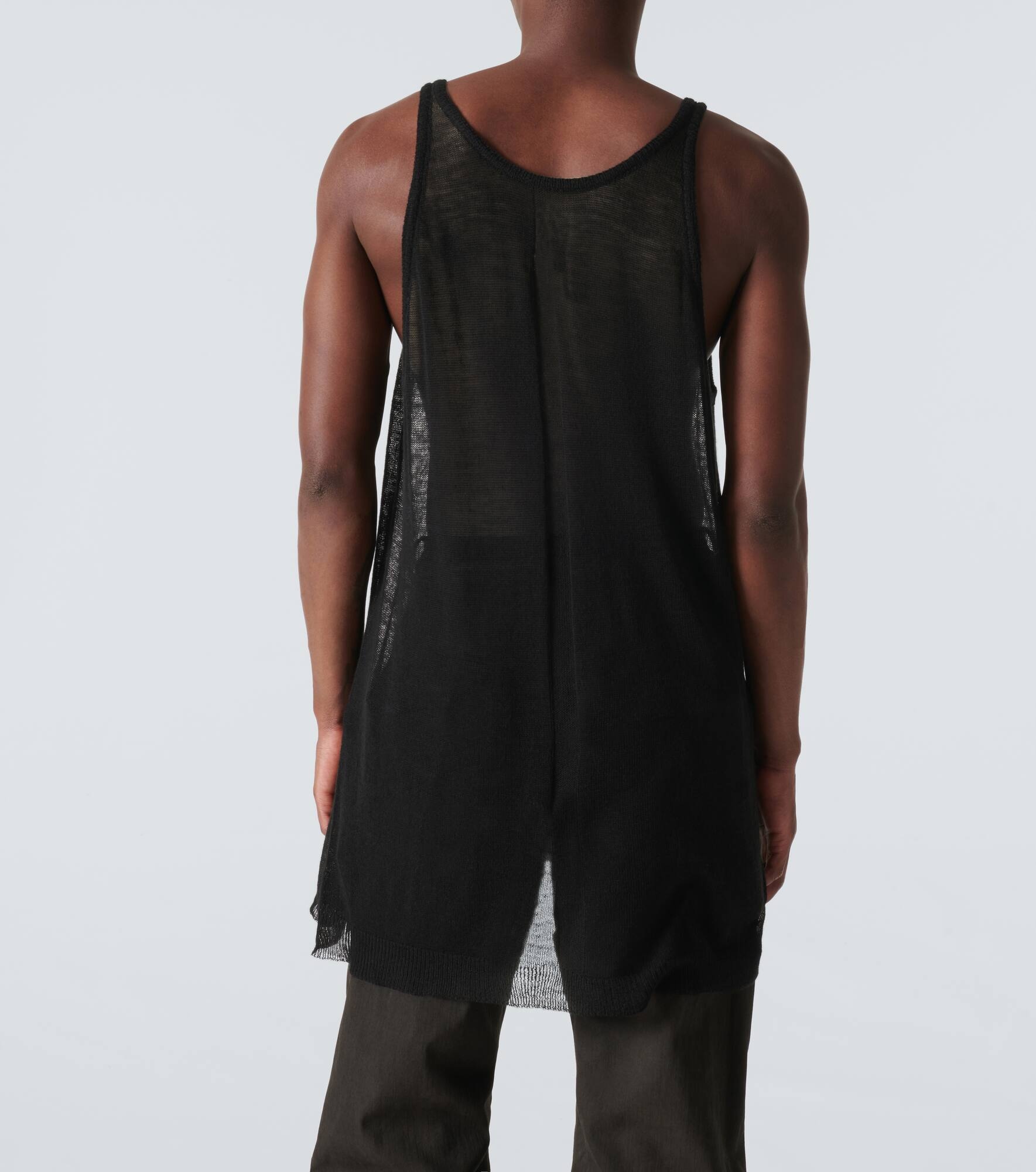 Maglia virgin wool tank top - 4