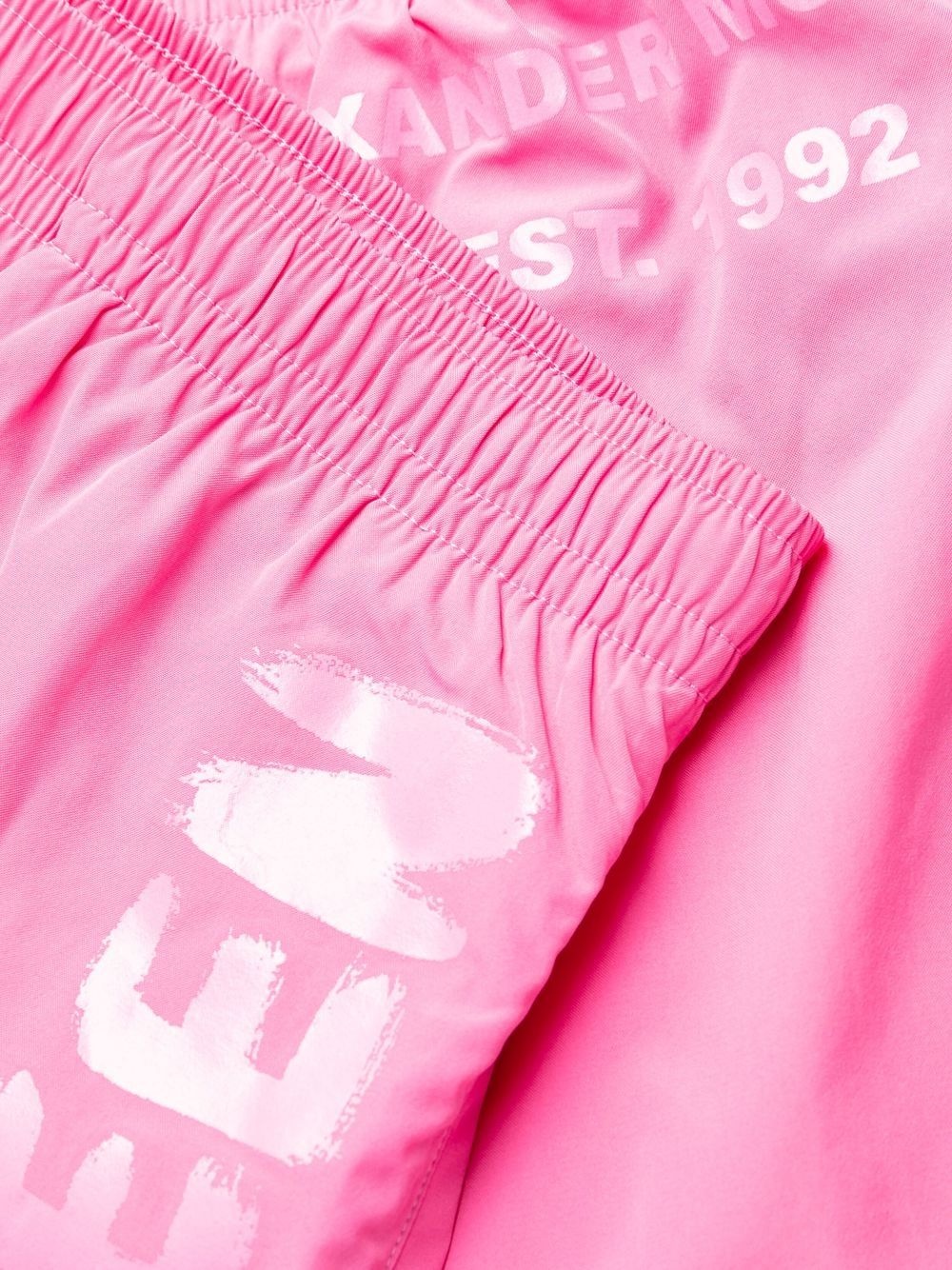logo-print swim shorts - 3