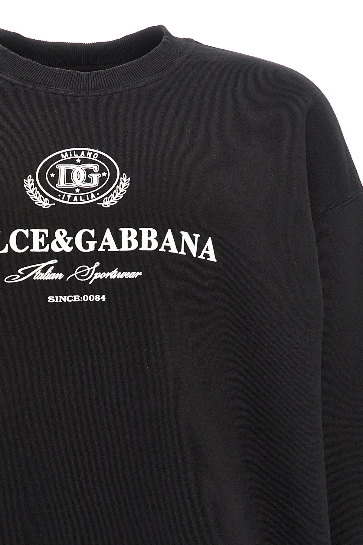 Flocked logo sweatshirt - 3