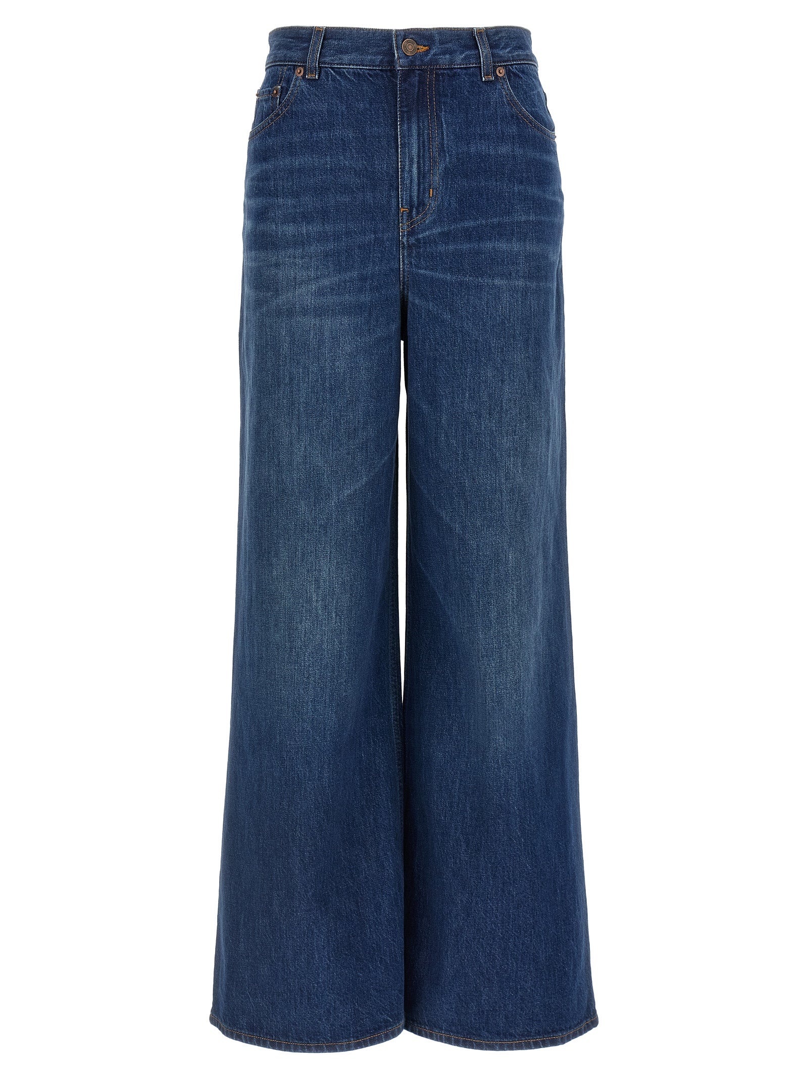 High Waist Jeans Blue - 1