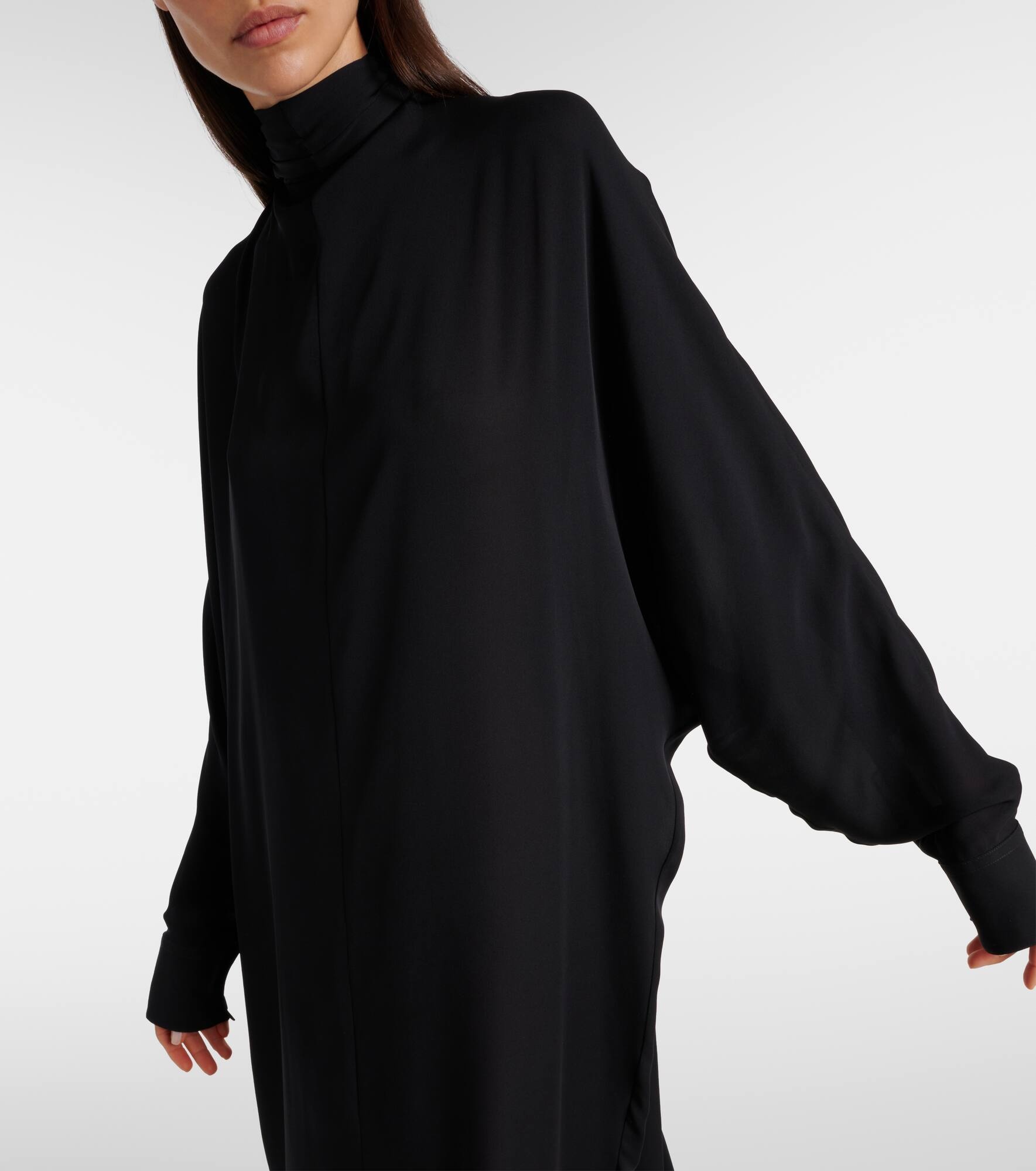 Lexi silk georgette maxi dress - 5