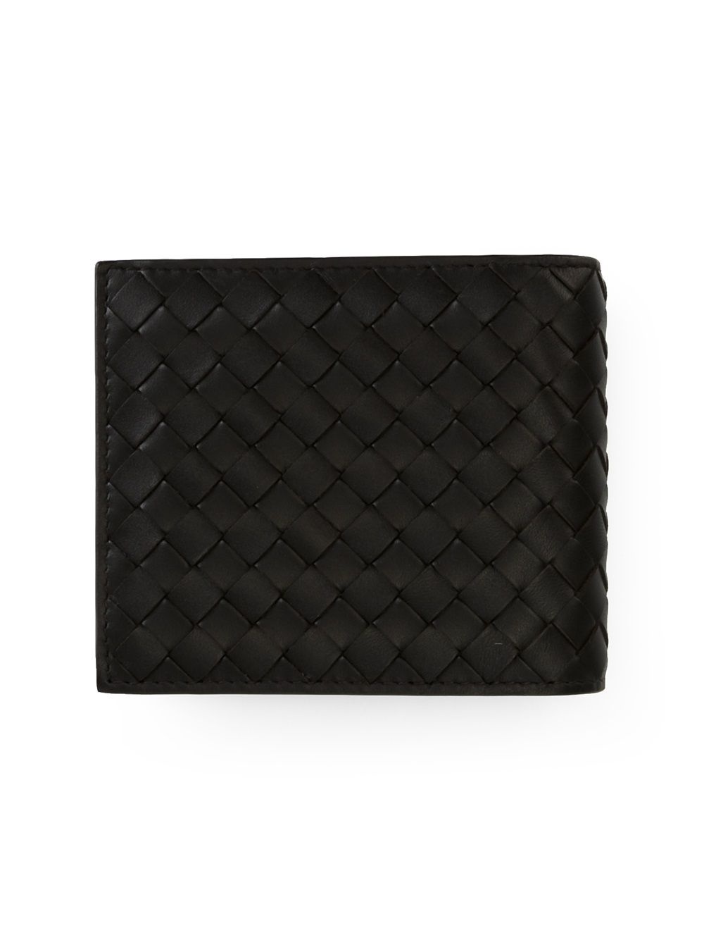 intrecciato weave bifold wallet - 2