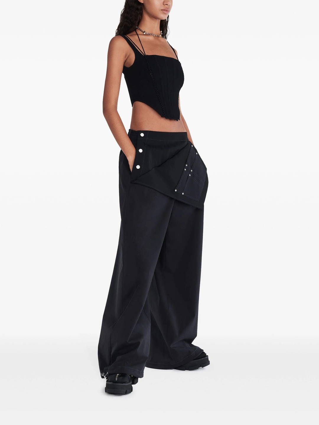 Foldover Parachute Pant - 3