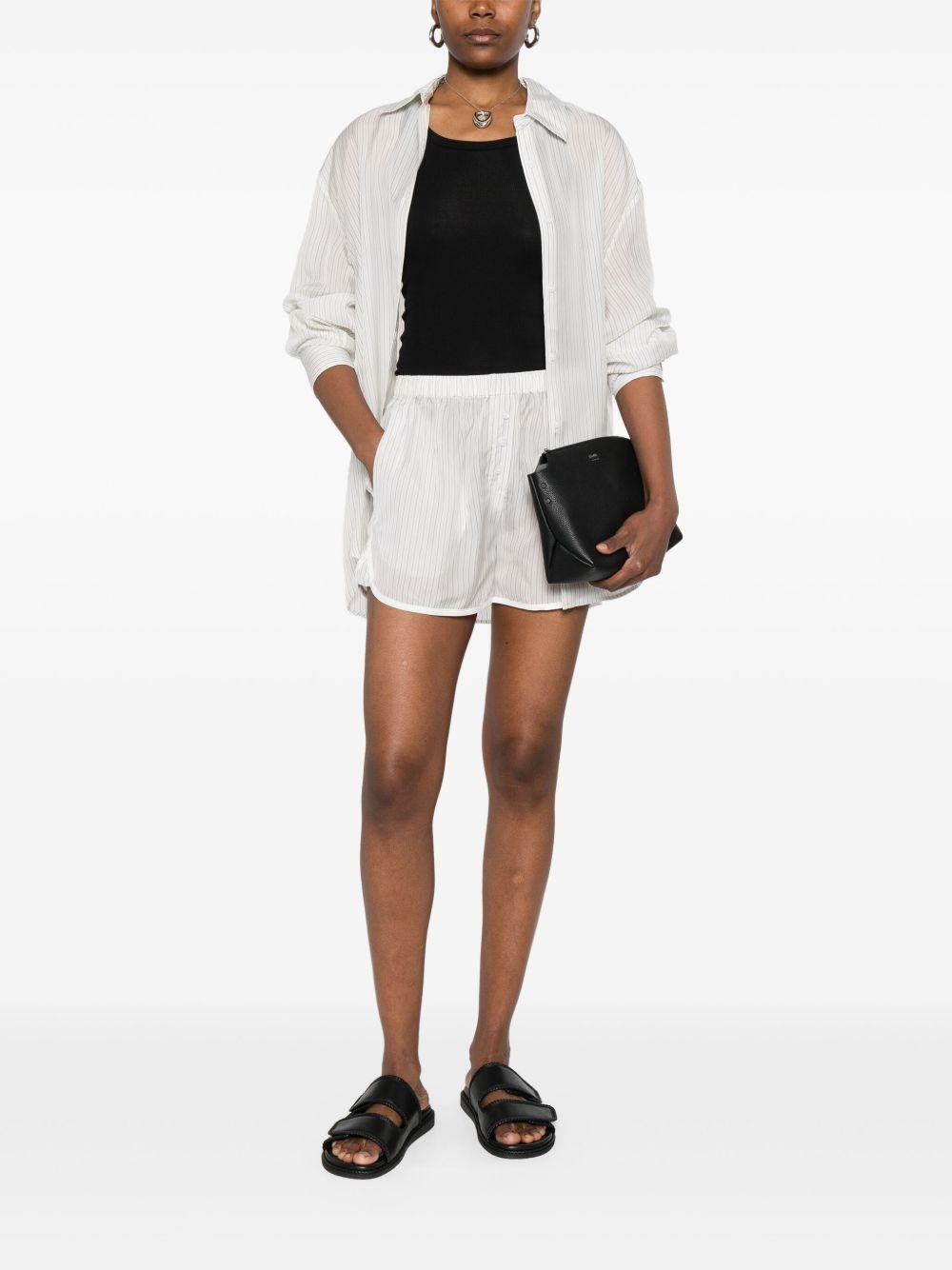 Brenna striped shorts - 2