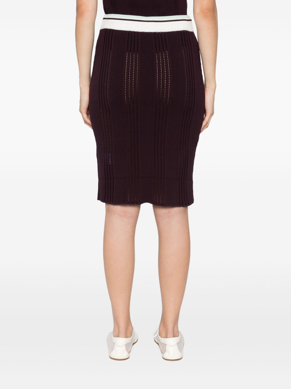 drawstring mini skirt - 4
