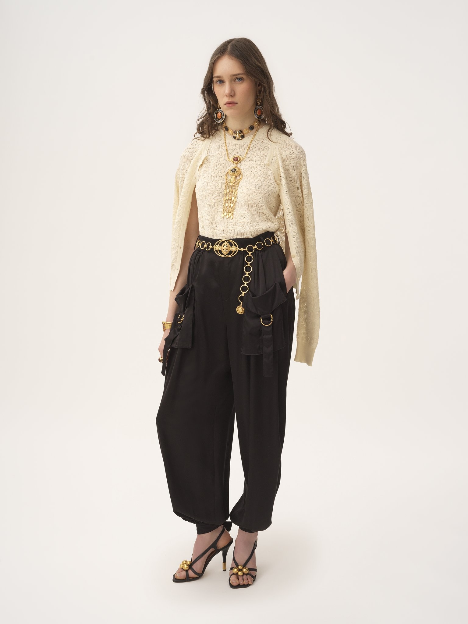 TWIN SET IN COTTON-SILK KNIT - 3