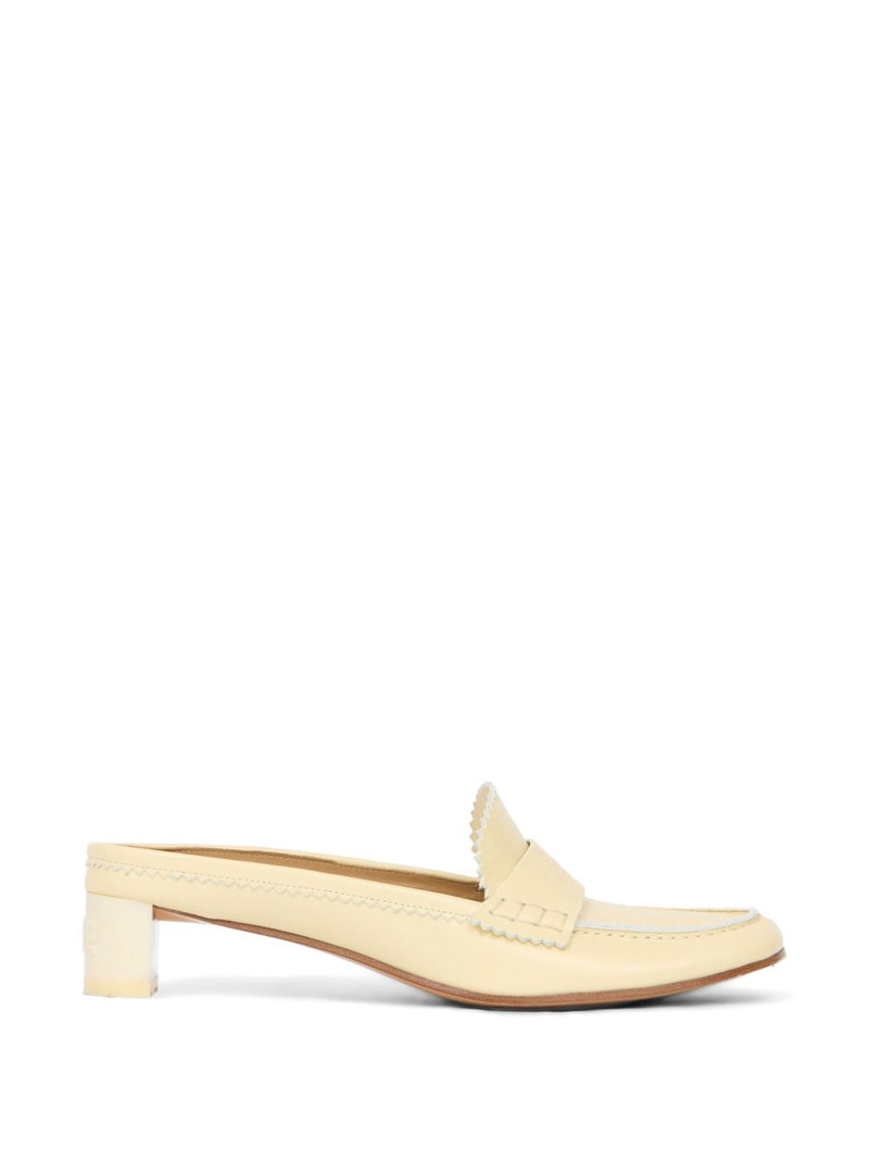 penny leather slippers 1