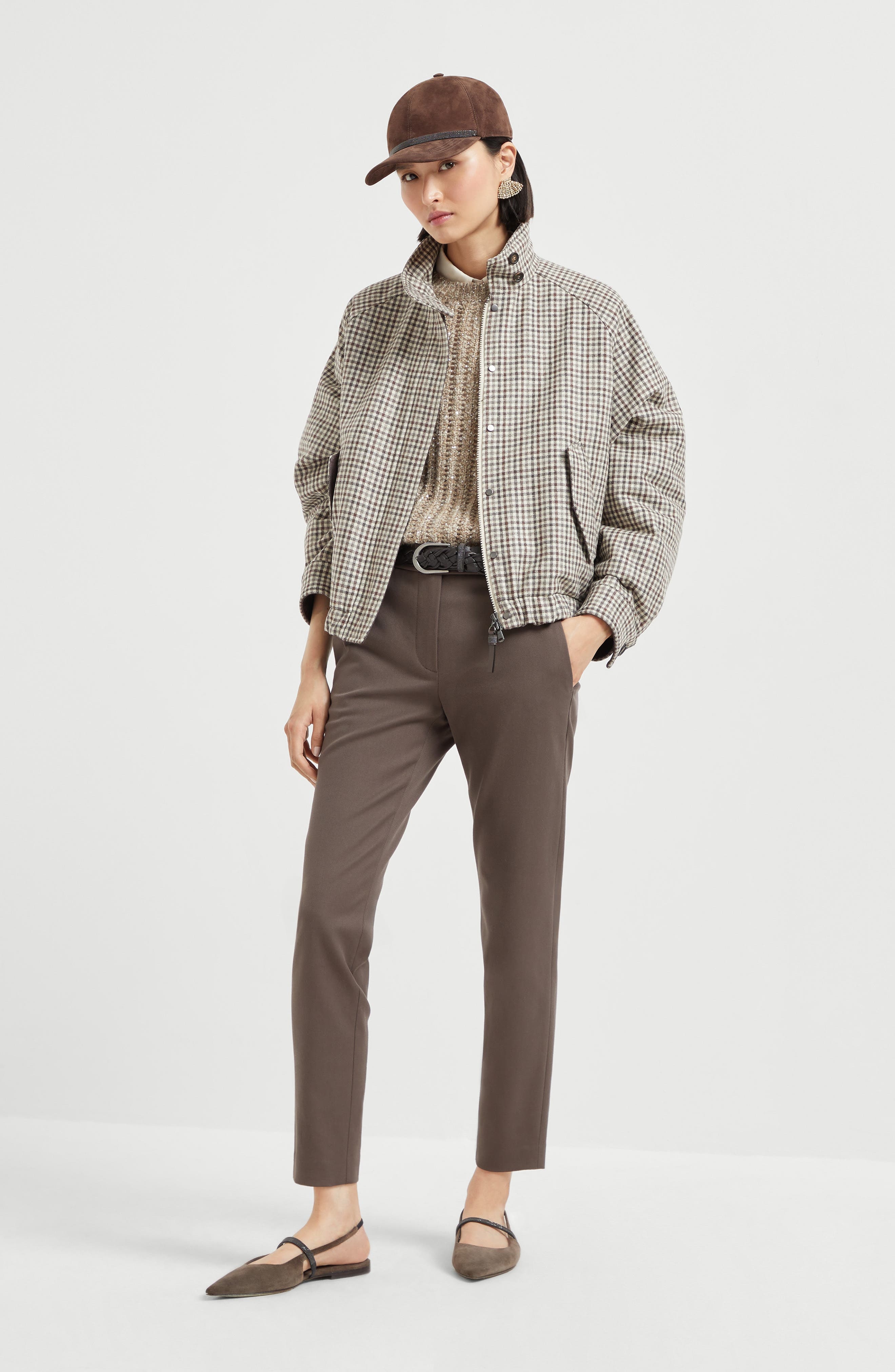 Brunello Cucinelli Slim trousers in Cocoa at Nordstrom - 5
