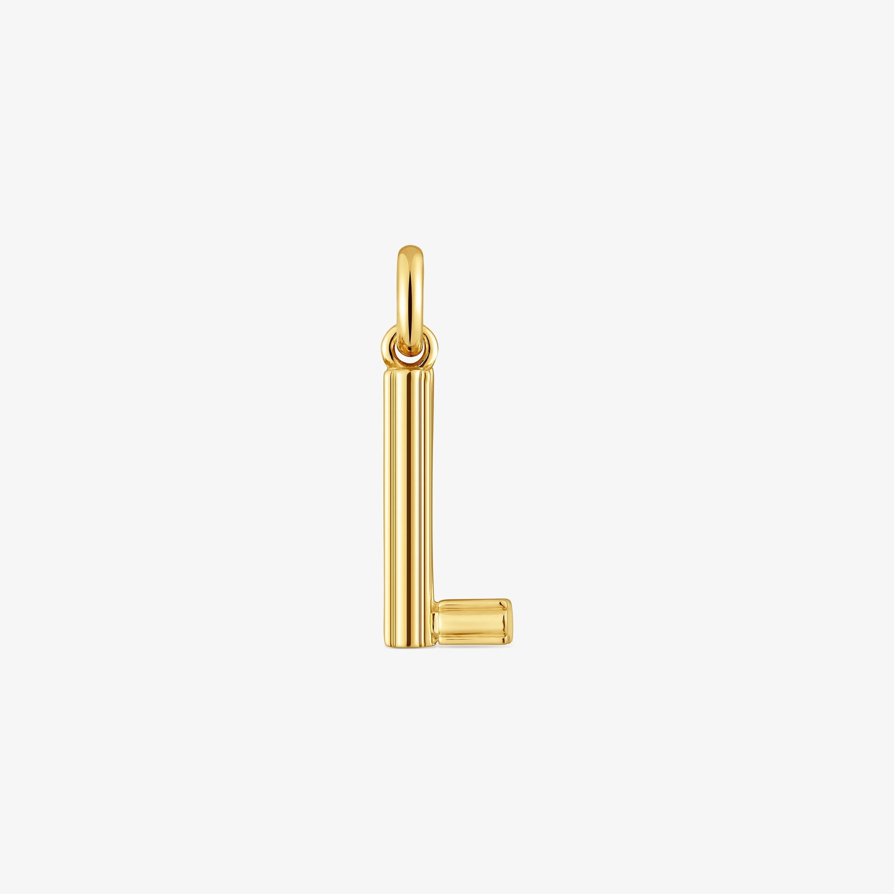 Medium 18K gold vermeil letter L Pendant TOUS Alphabet - 1