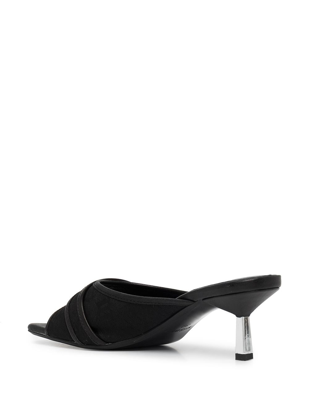 Sasha 30mm monogram-jacquard sandals - 3