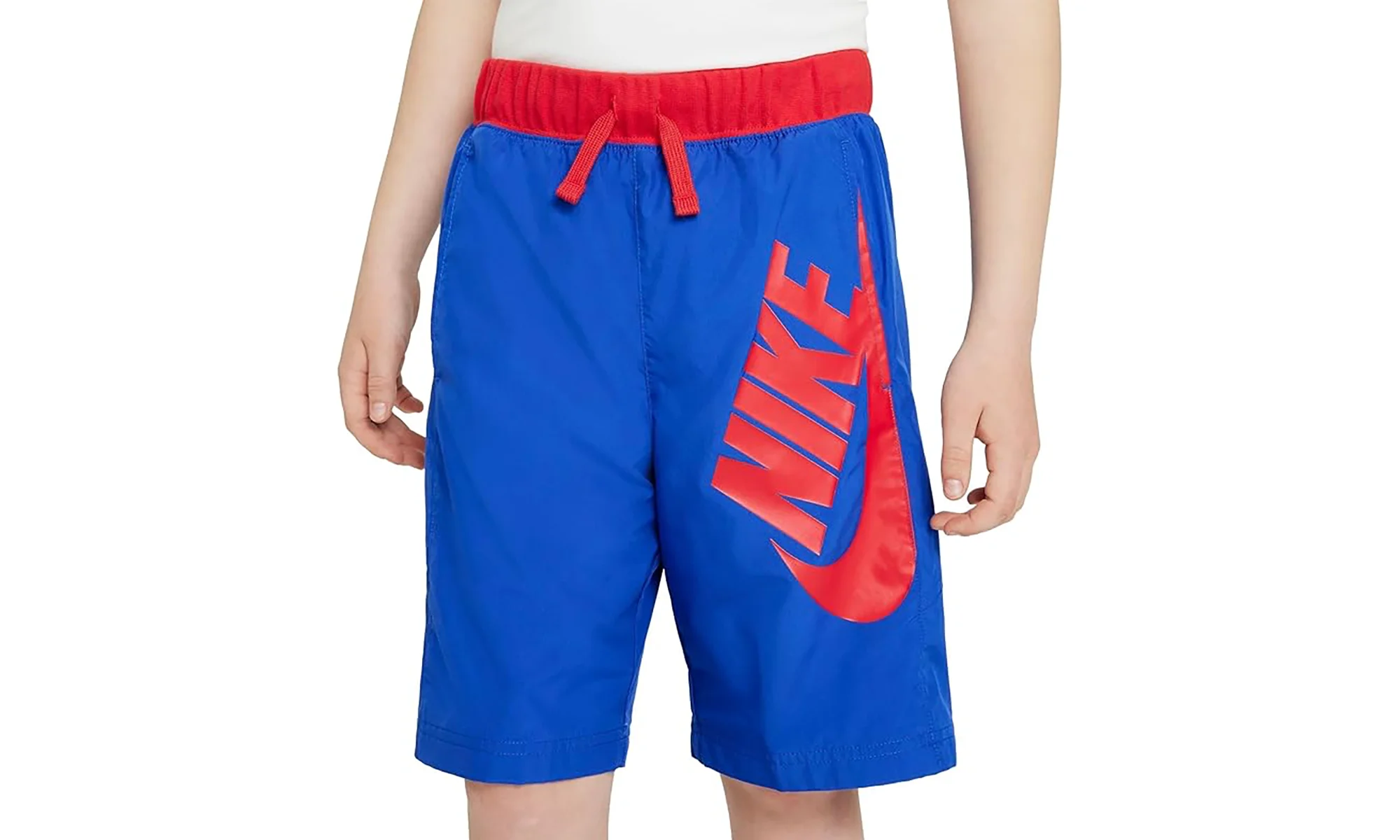 Amplify Woven Shorts GS "Game Royal / University Red" DA0868 480 - 1