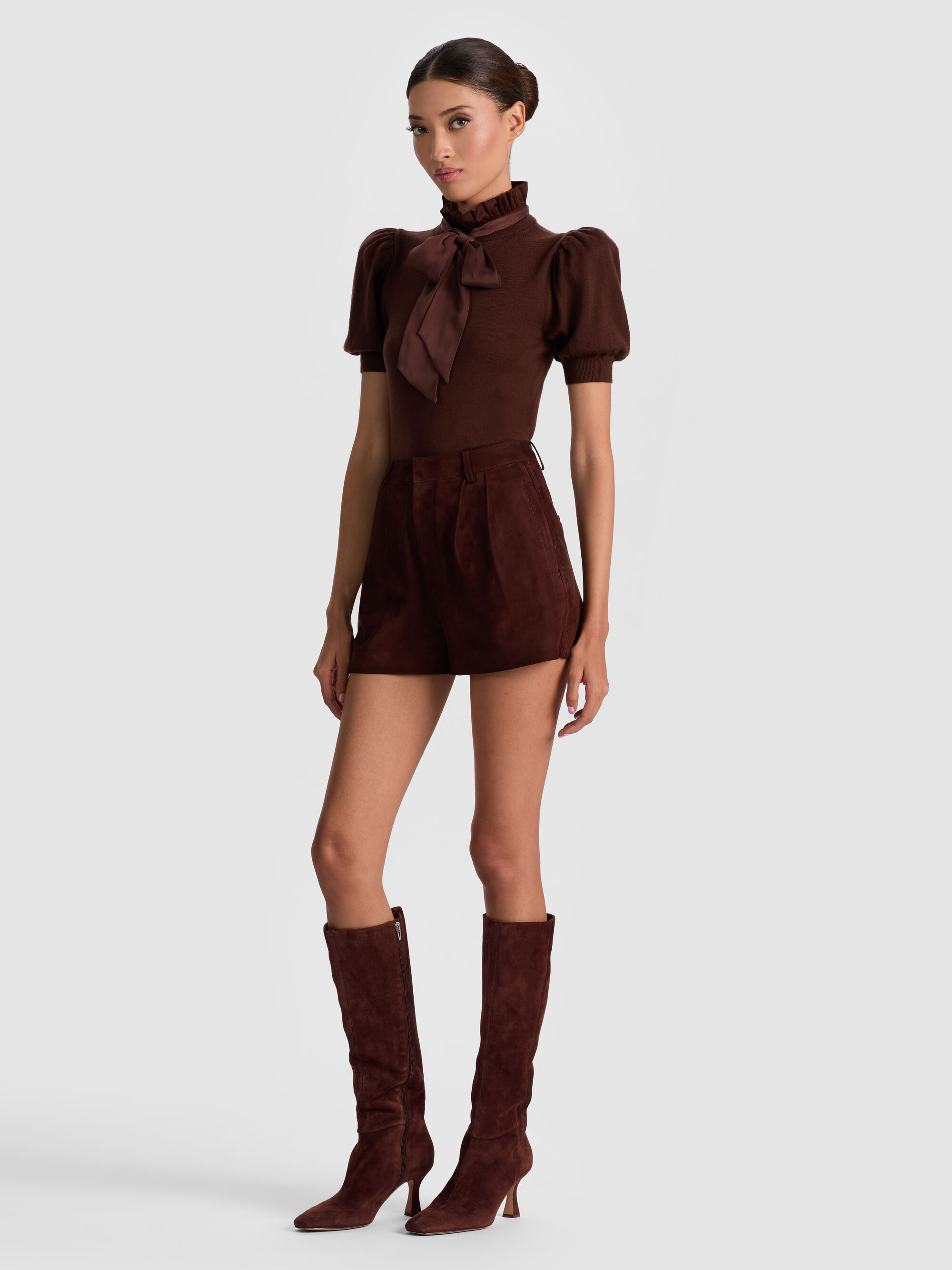 CHASE PUFF SLEEVE SWEATER - 6