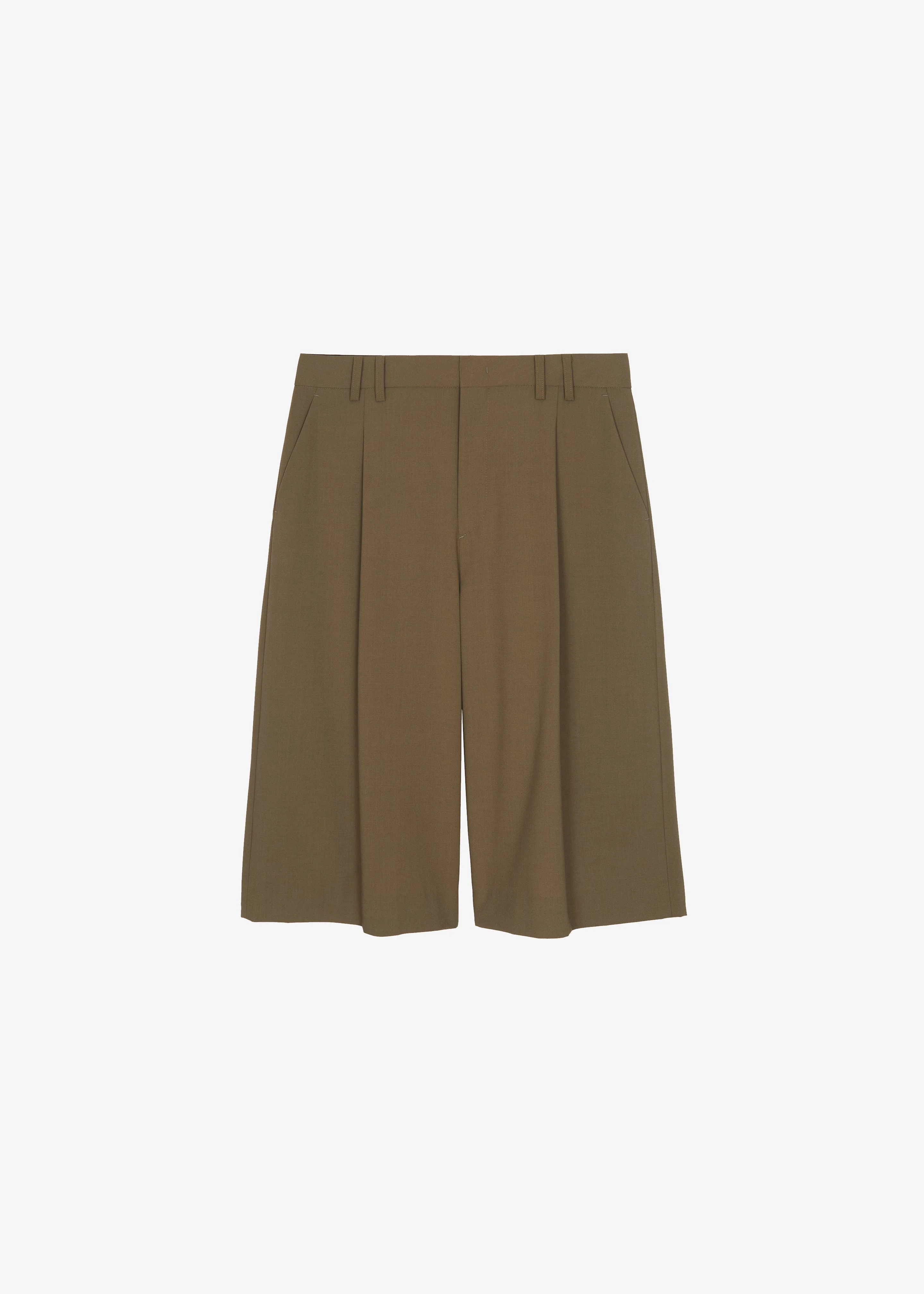 Meldert Bermuda Shorts - Khaki Brown - 1