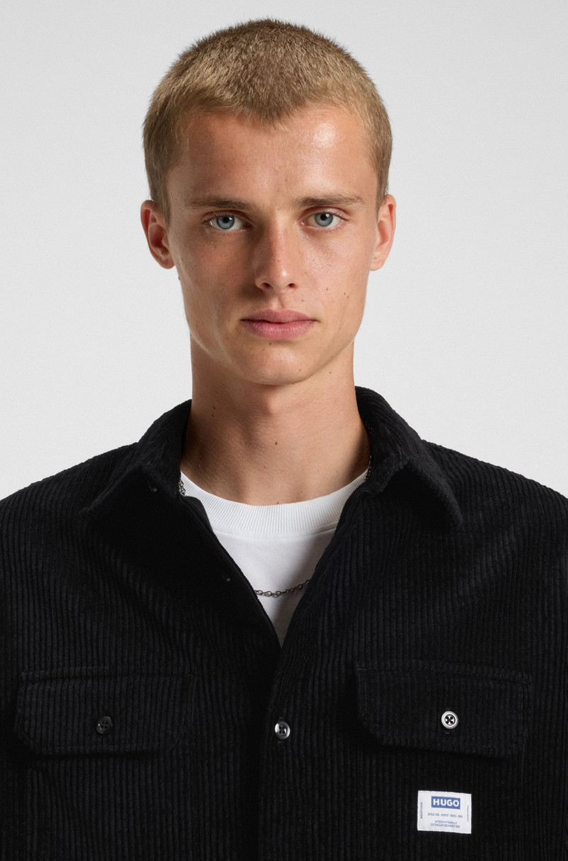 OVERSIZE-FIT SHIRT IN COTTON CORDUROY 3