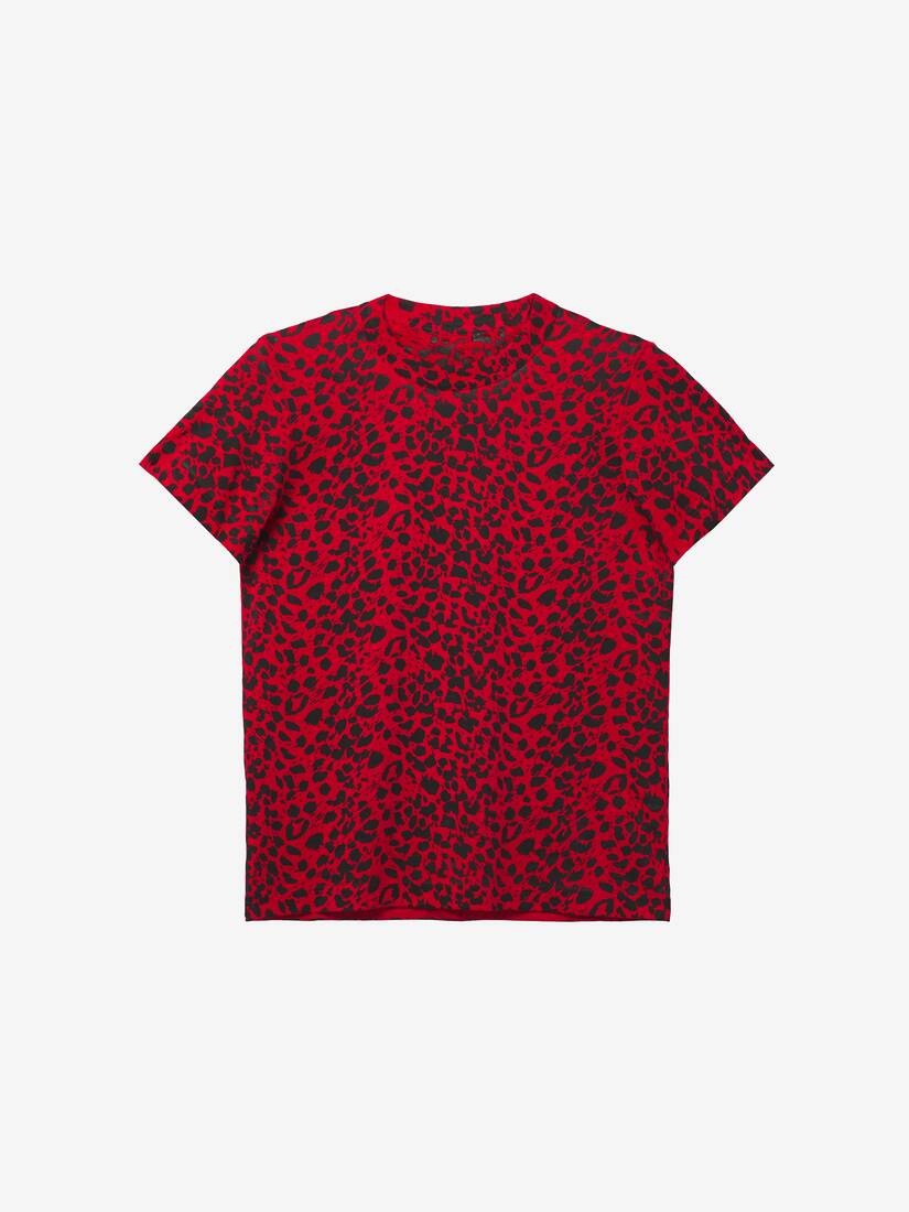 Leopard Fitted T-shirt - 1
