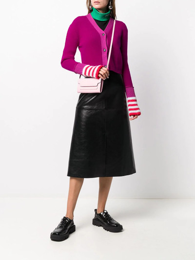 Marni striped cuff cardigan outlook