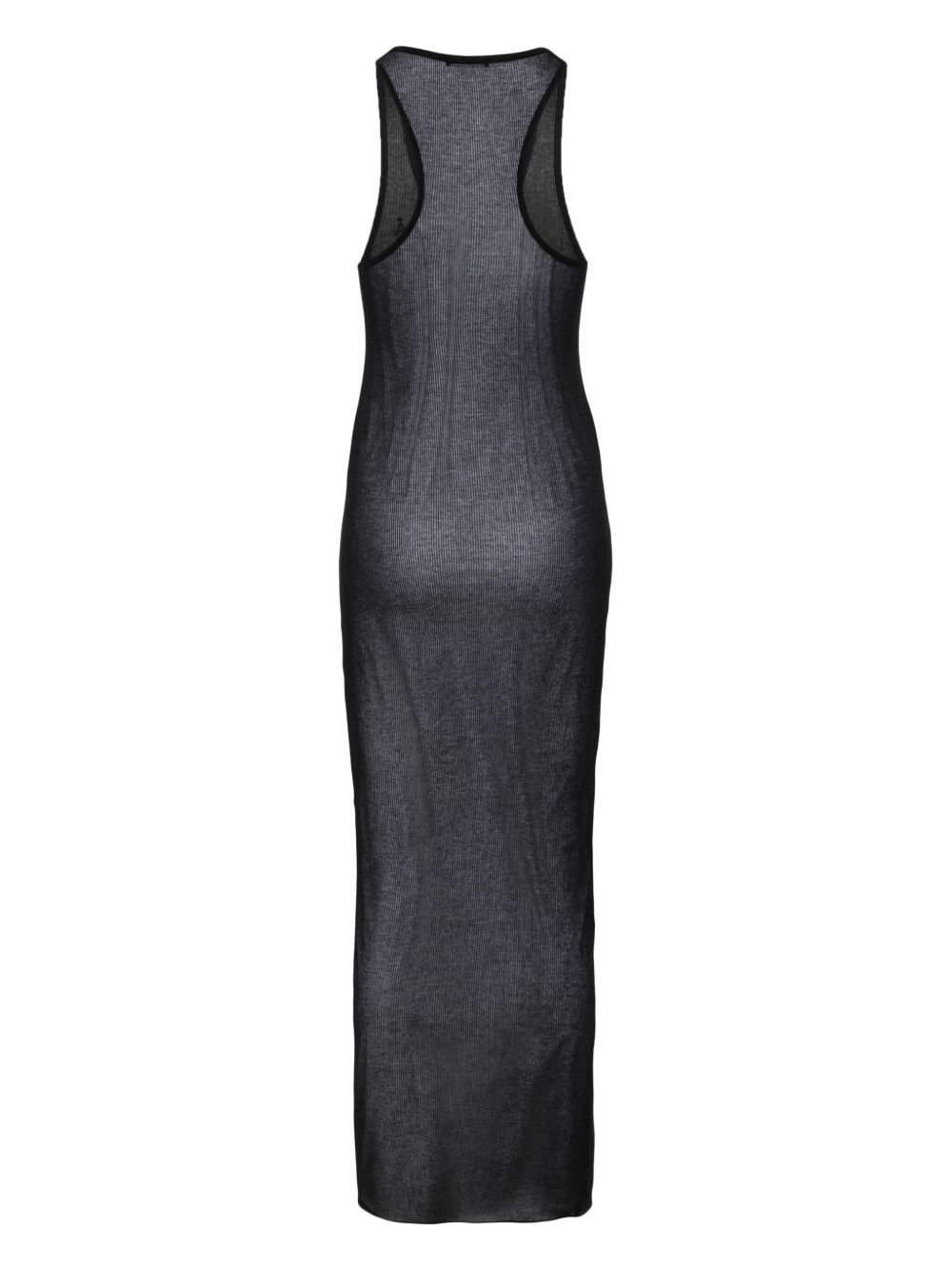 fine-ribbed maxi dress - 2