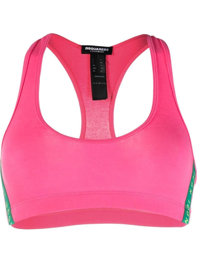Icon color-block bikini top 1