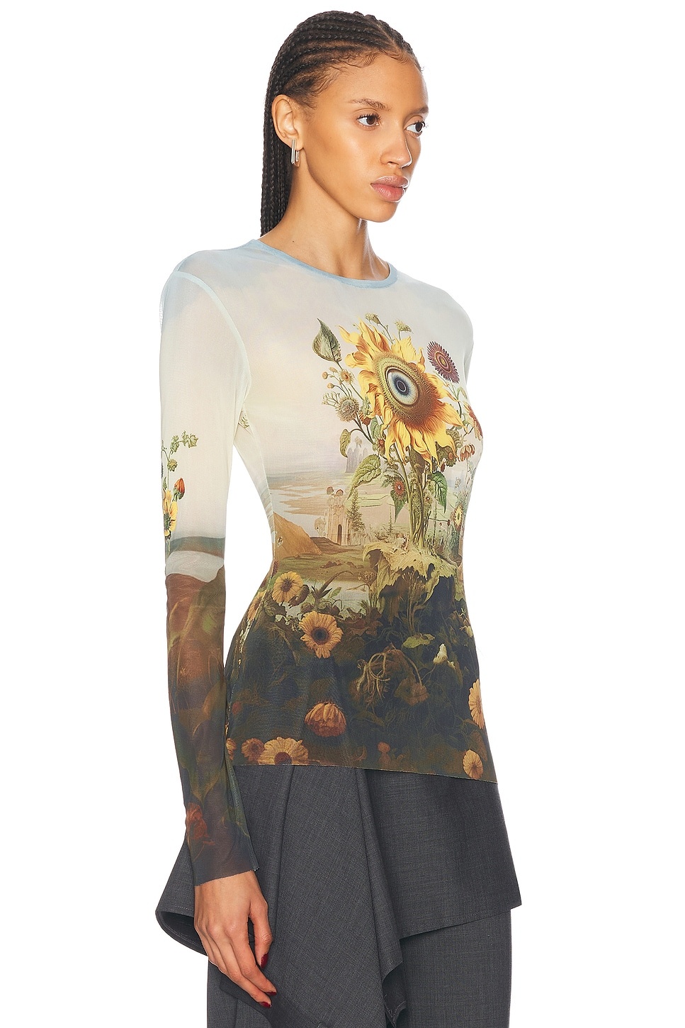 Printed Mesh Top - 3