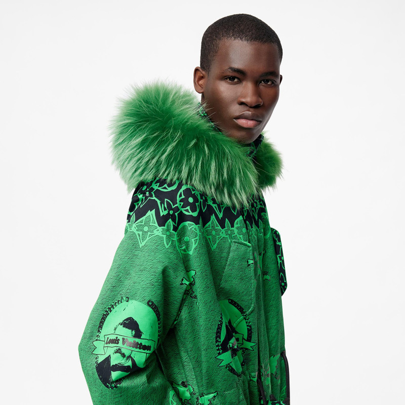 LV Wax Fishtail Parka 3