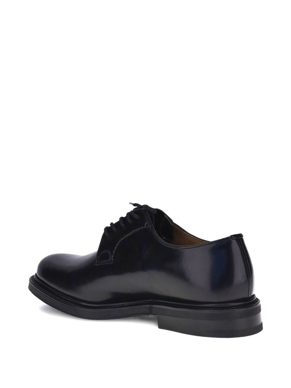 leather lace-up shoes - 4