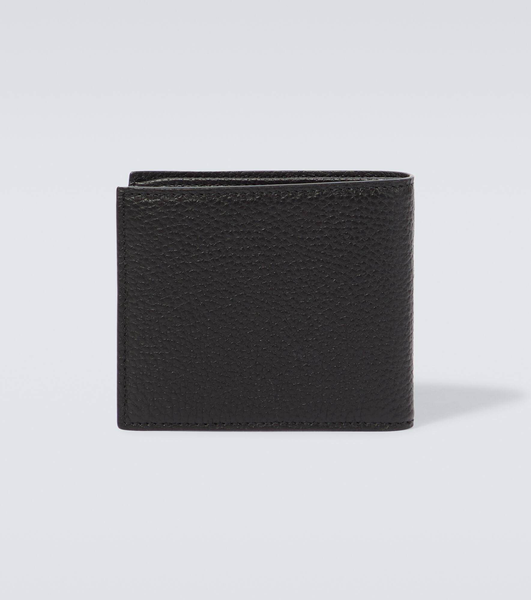 Logo leather wallet - 3