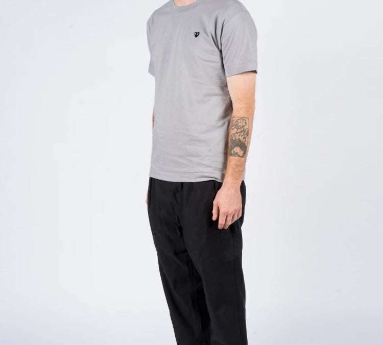COMME des GARCONS PLAY Mini Heart Logo Tee 'Grey' AZ-T214-051-3 - 5