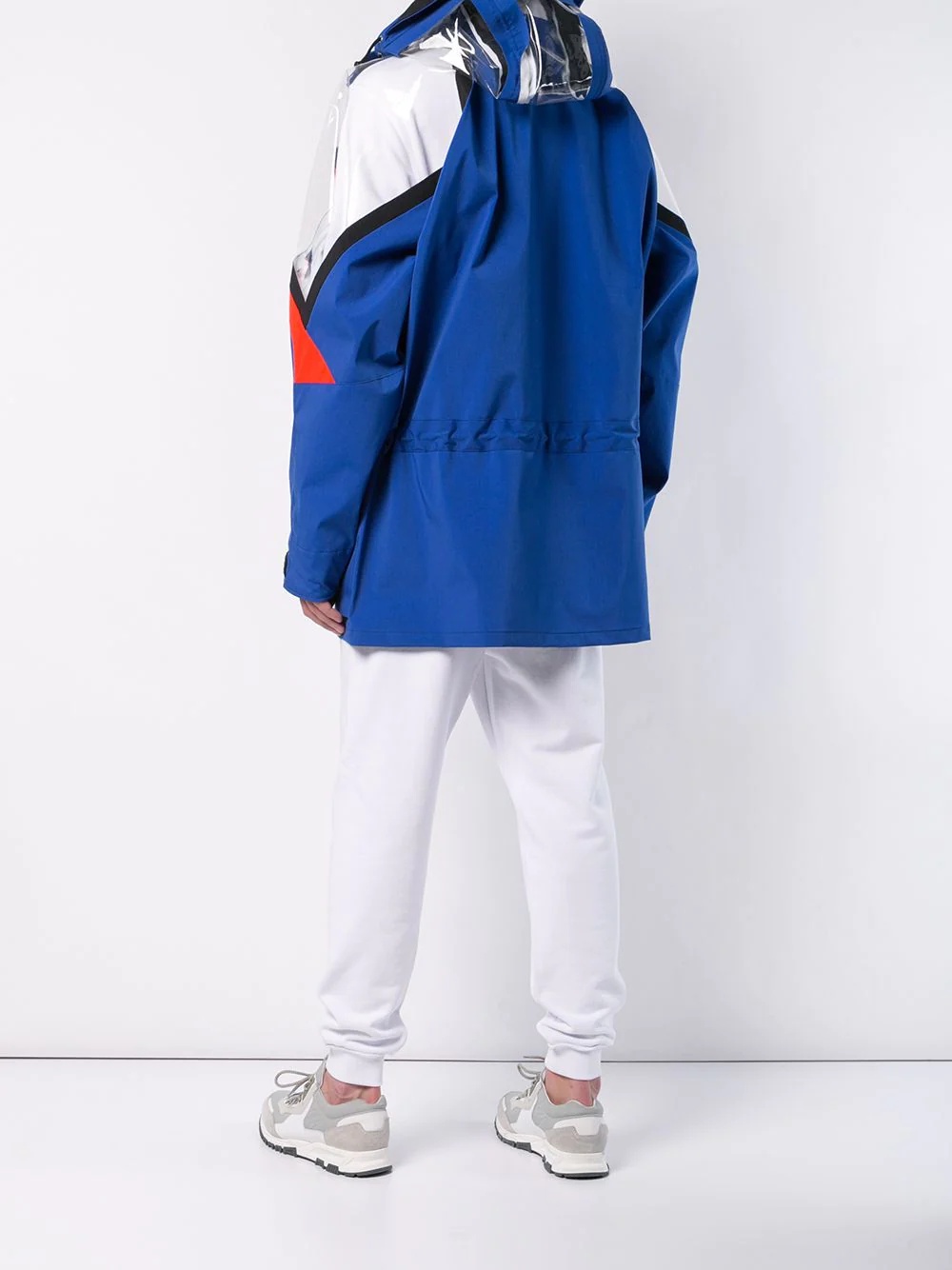 oversized hooded raincoat - 4