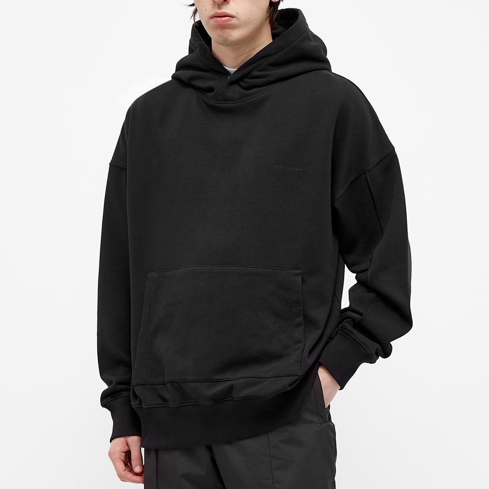 A-COLD-WALL* Dissection Panelled Popover Hoody - 4